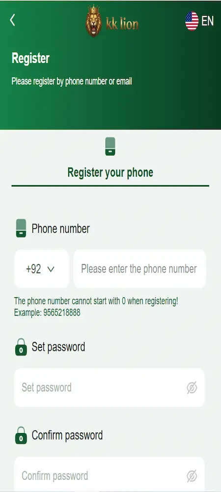 KKLion Game Login