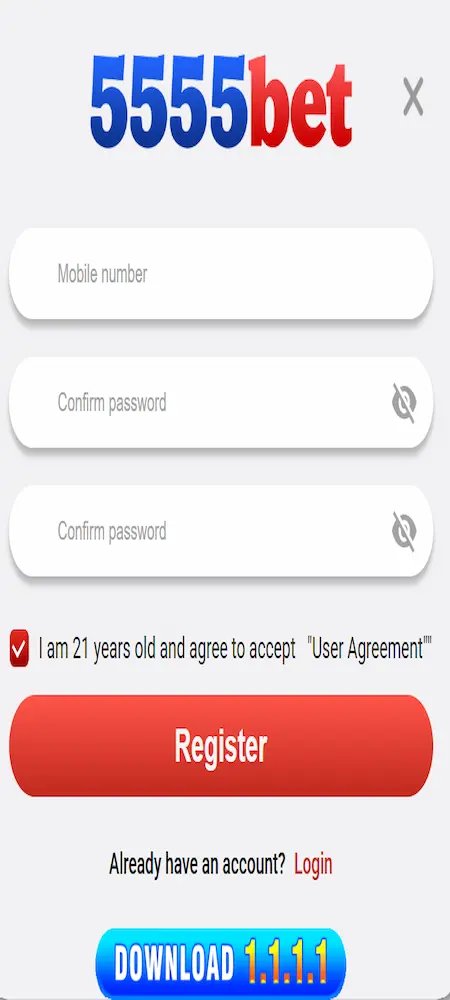 555 Bet Game Login