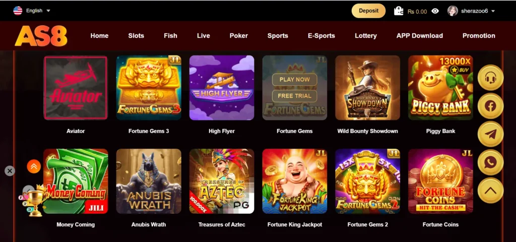 AS 8 Game latest version