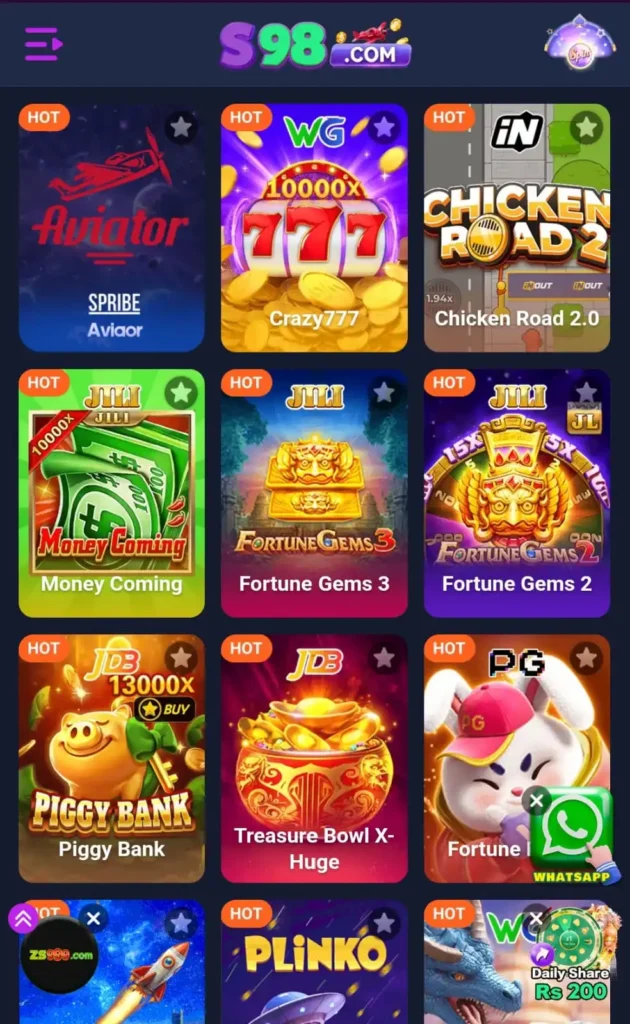 S92 Game Home