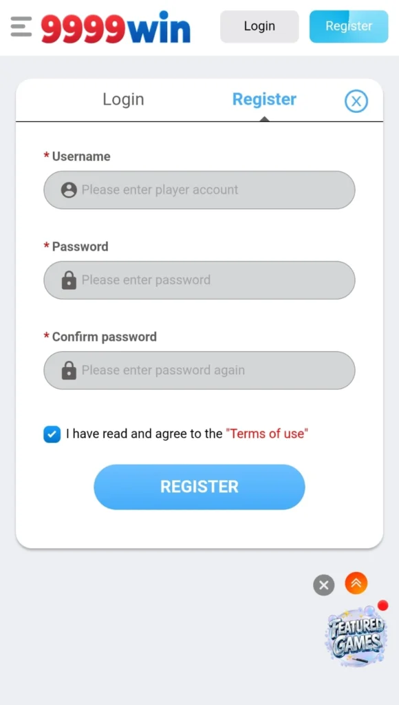9999Win Game Login