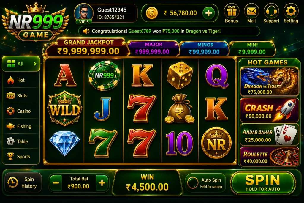 NR999 Game
