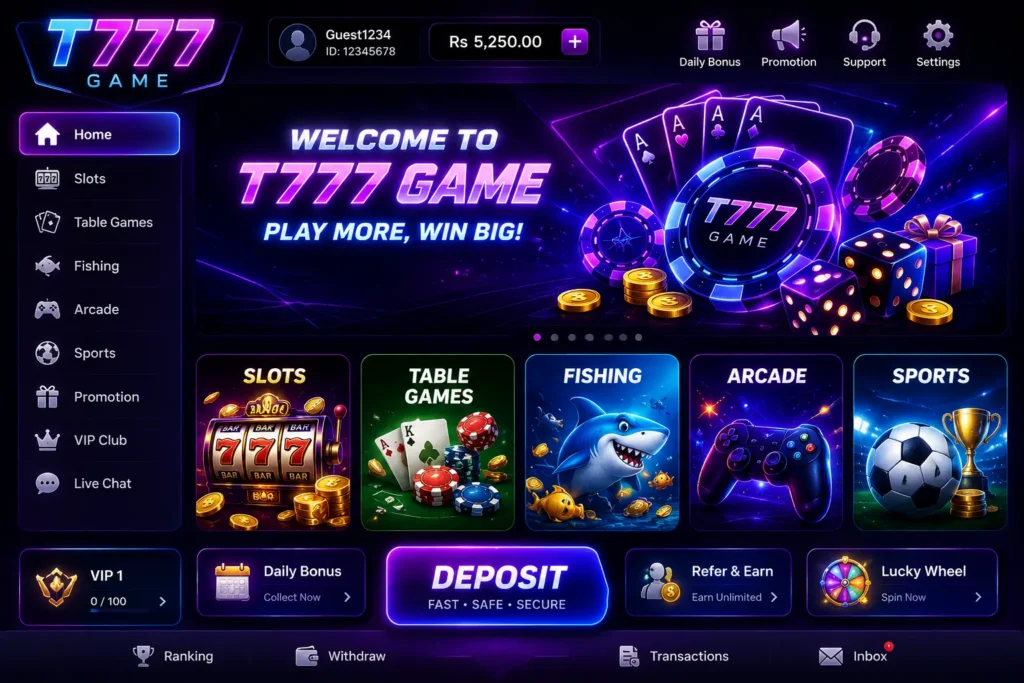 T777 Game 