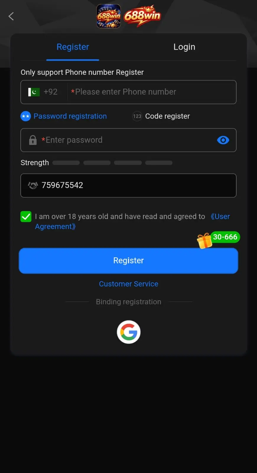 688Win Game Account Login Page - Easy Access for Pakistani Players 2026