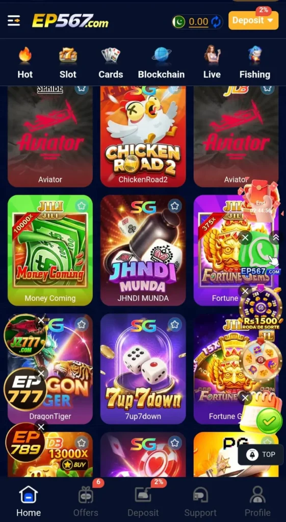 EP 567 Game Pakistan 2026 official APK download and real money earning casino app with JazzCash and EasyPaisa support