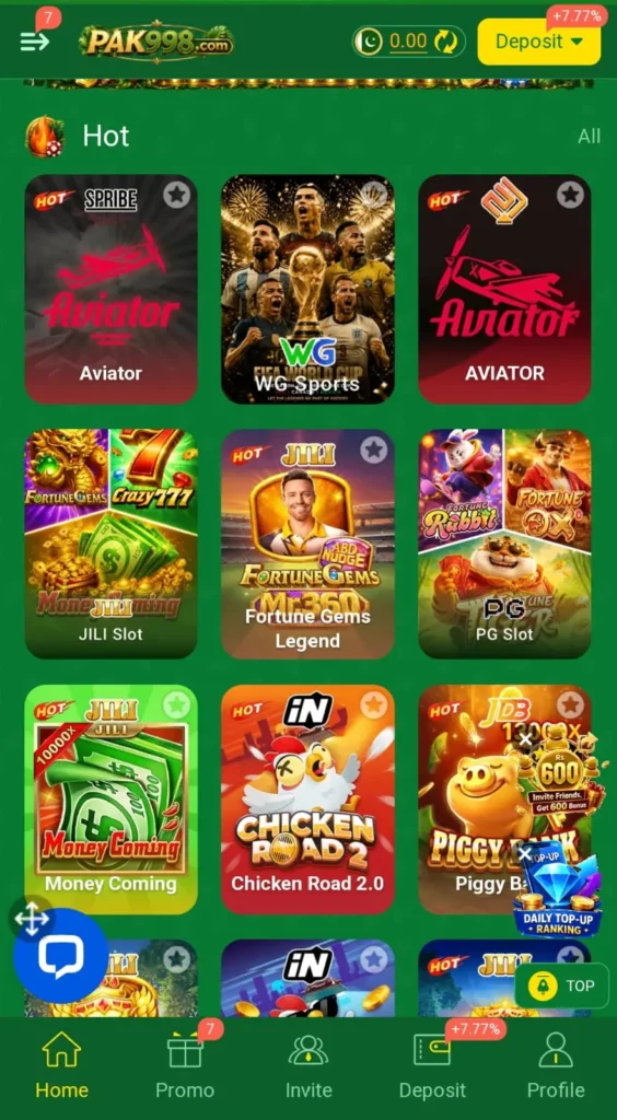 PAK 998 Game App - Best Real Money Earning App in Pakistan with Instant Cash Withdrawals