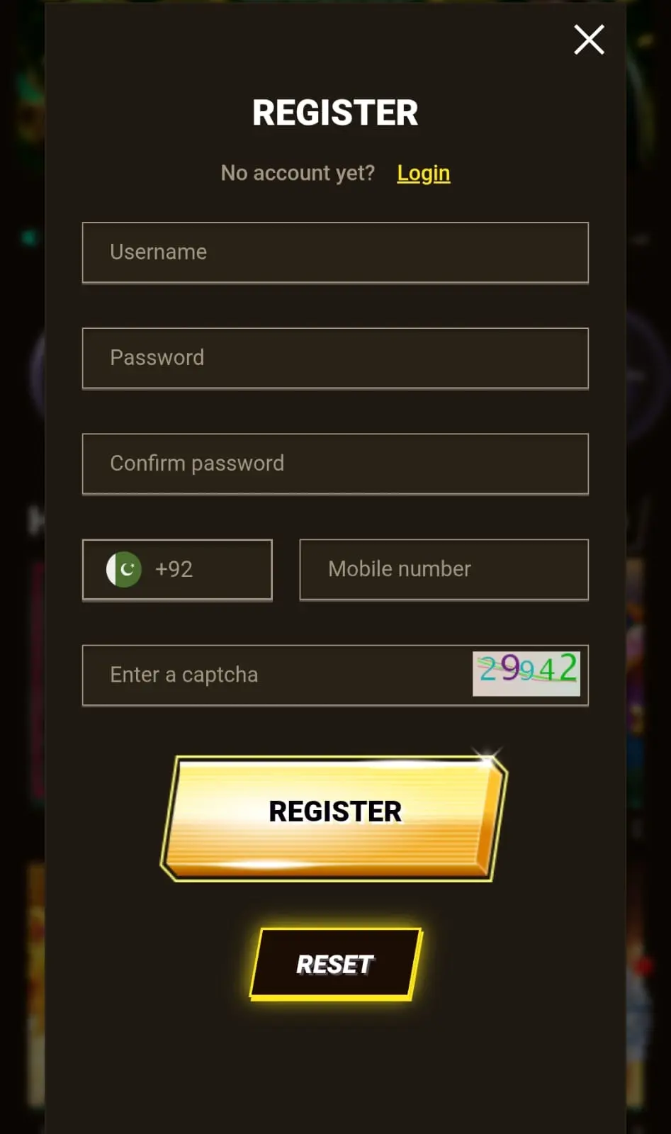 How to Register and Login on PK RAAH Game in Pakistan?